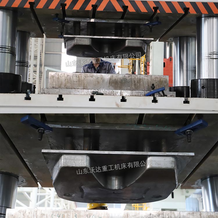 鞍座模具液压机细节